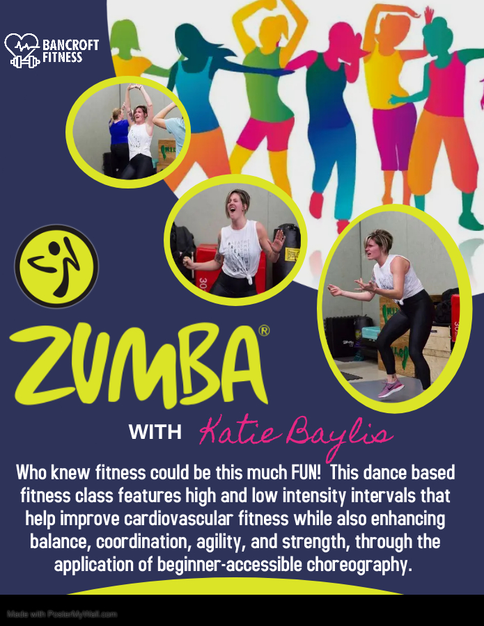 Zumba - Katie Baylis - Made with PosterMyWall