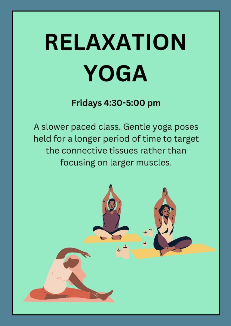 Relaxation Yoga Wall Poster